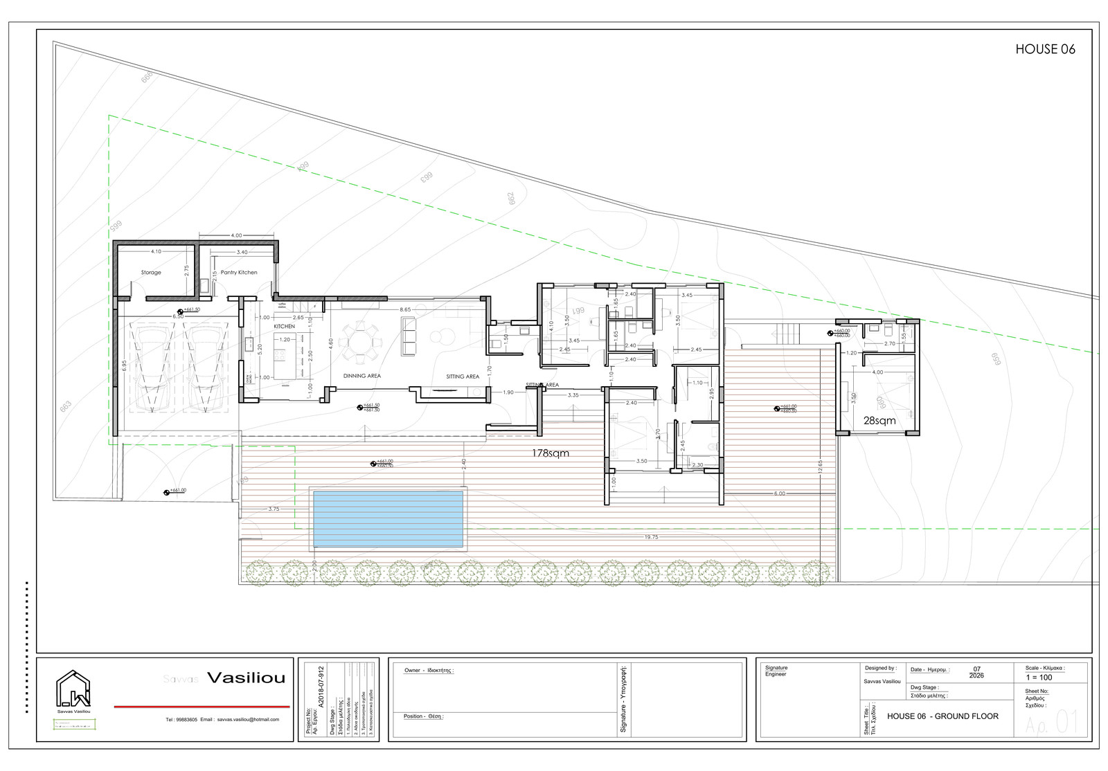 Ground floor plan, indicative.
