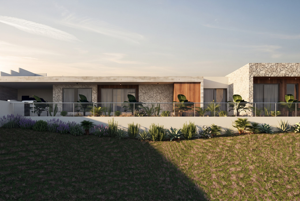 Residence 06 at Kellaki Hills, second view. Computer-generated image.